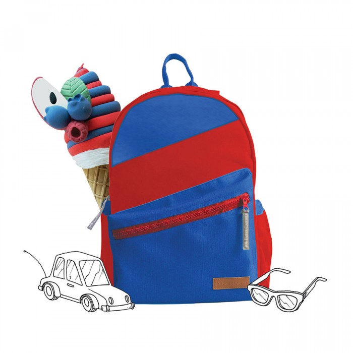 Backpack BFD19B – Red Blue